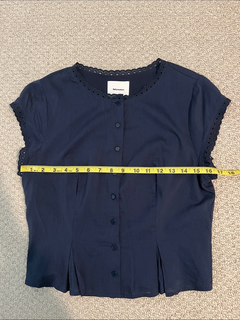 Reformation Valetta Two Piece - Navy - Picture 16 of 16
